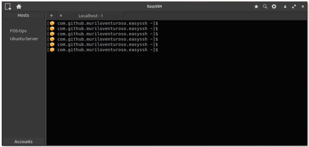 Easyssh EasySSH - Simple GTK+ Tool to Manage SSH Connections in Linux - FOSTips