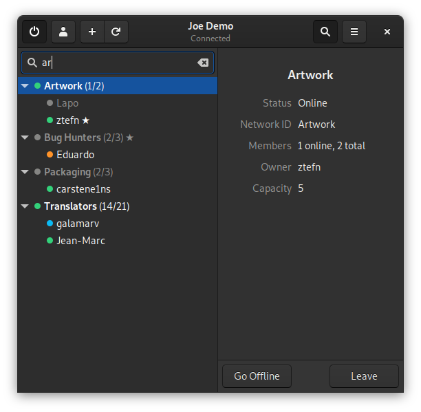 Haguichi Graphical Client for LogMeIn Hamachi on Linux FOSTips