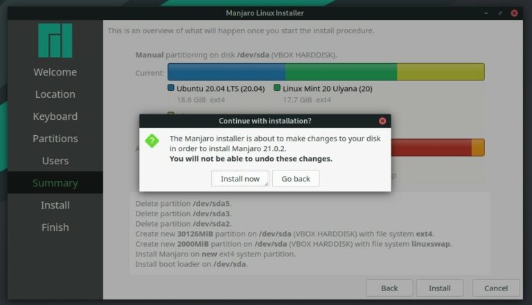 How To Install Manjaro Linux From USB [Complete Guide] - FOSTips